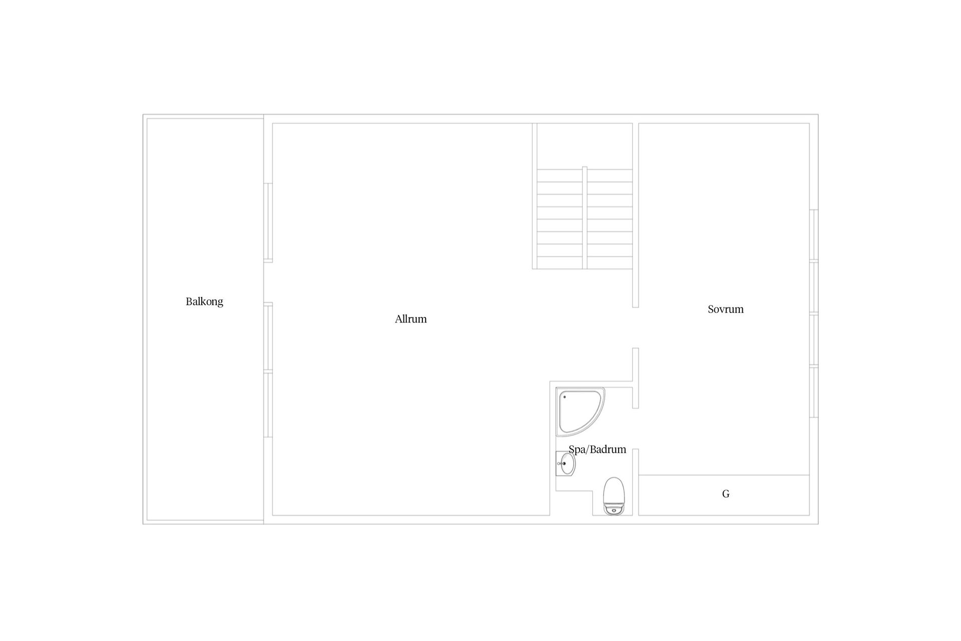 Villa, Pilgatan 6A, Väster, Växjö