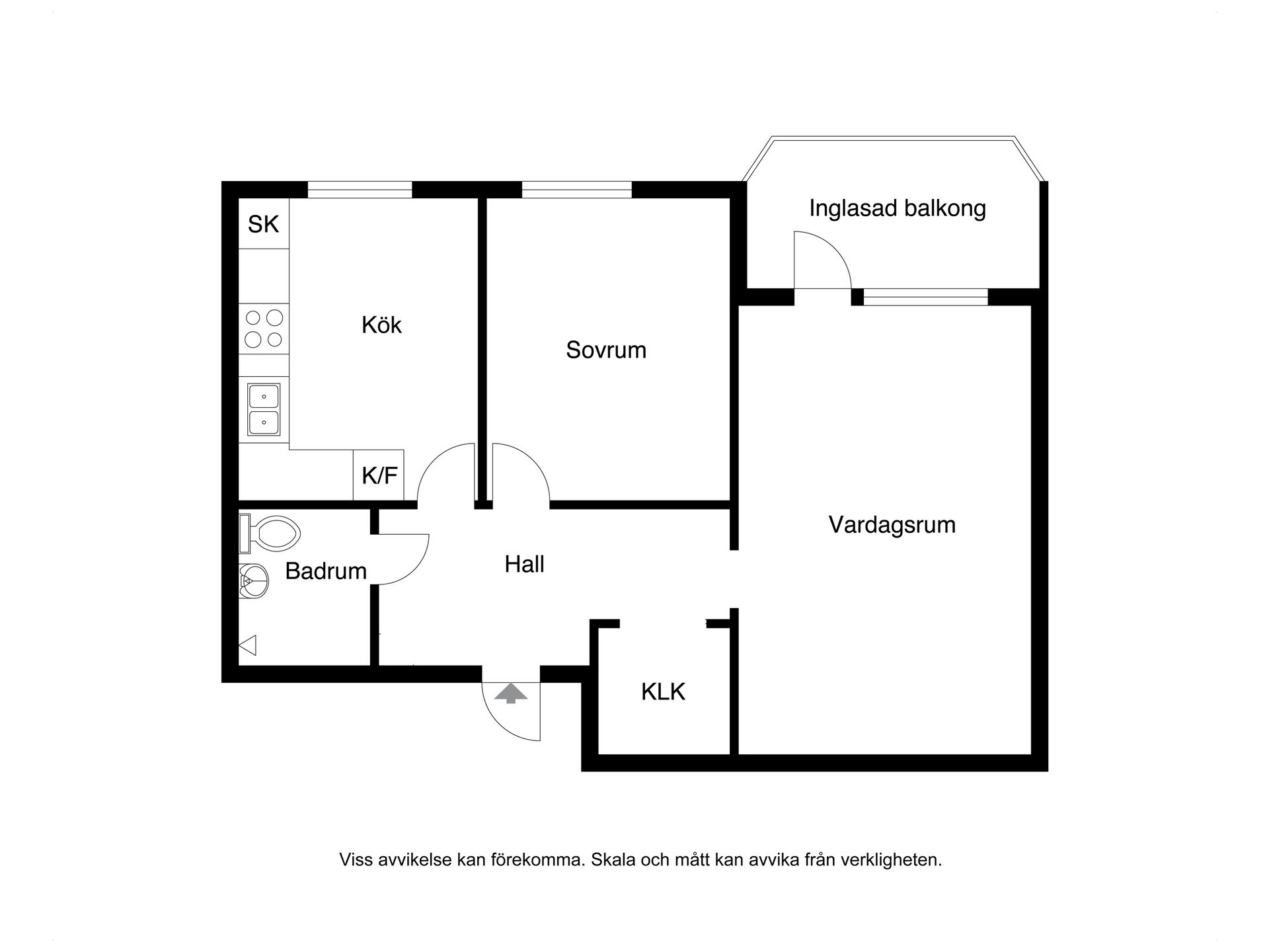 Bostadsrätt, Kollegiegatan 3A, Nydala, Malmö