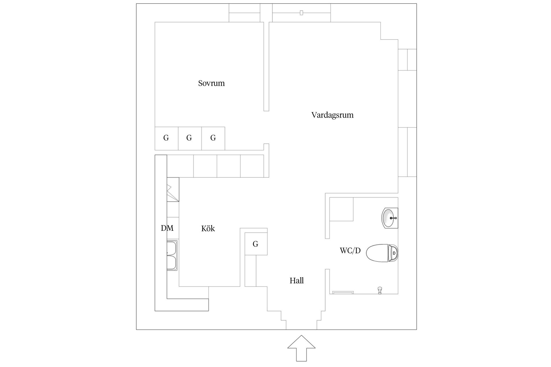 Bostadsrätt, Storgatan 82B, Arenastaden, Växjö