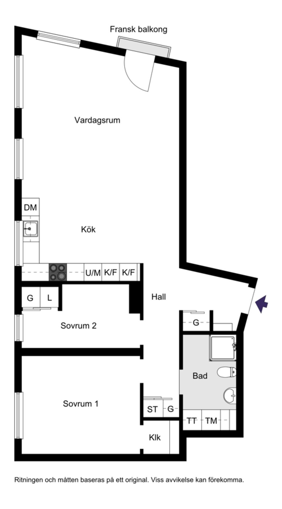 Bostadsrätt, Charlottenburgsvägen 13, Råsunda, Solna