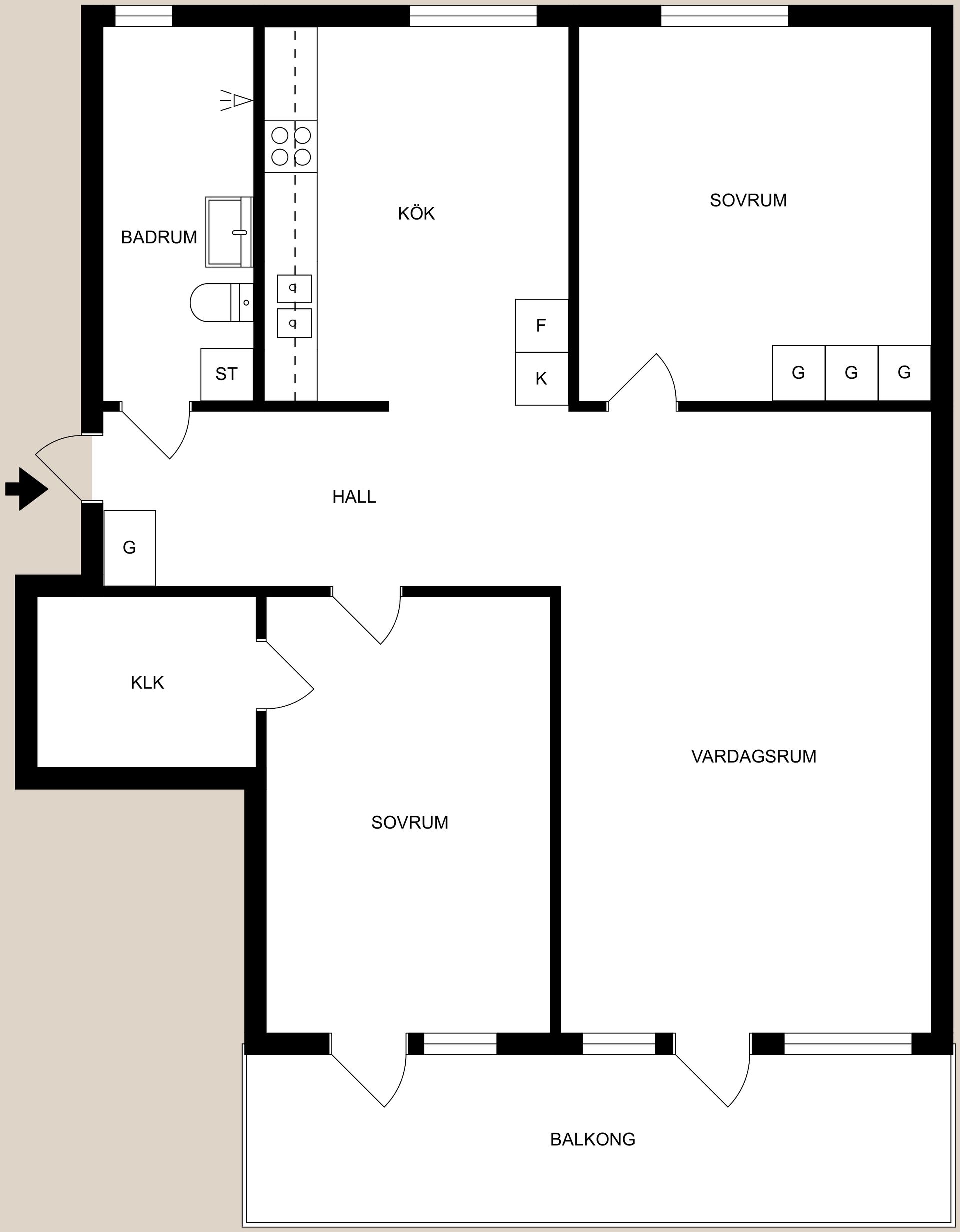 Bostadsrätt, Tvartorpsvägen 7B, Rejmyre, Finspång