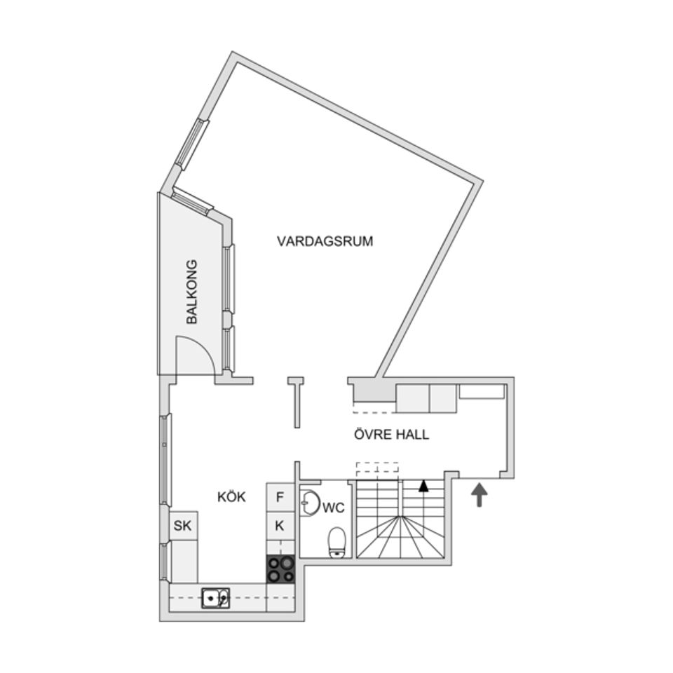 Bostadsrätt, Storvretsvägen 77, Skogås, Huddinge