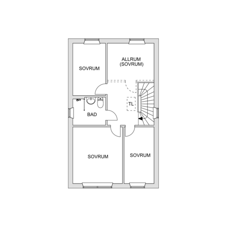 Bostadsrätt, Radhus, Vallvägen 48, Jakobsberg, Järfälla