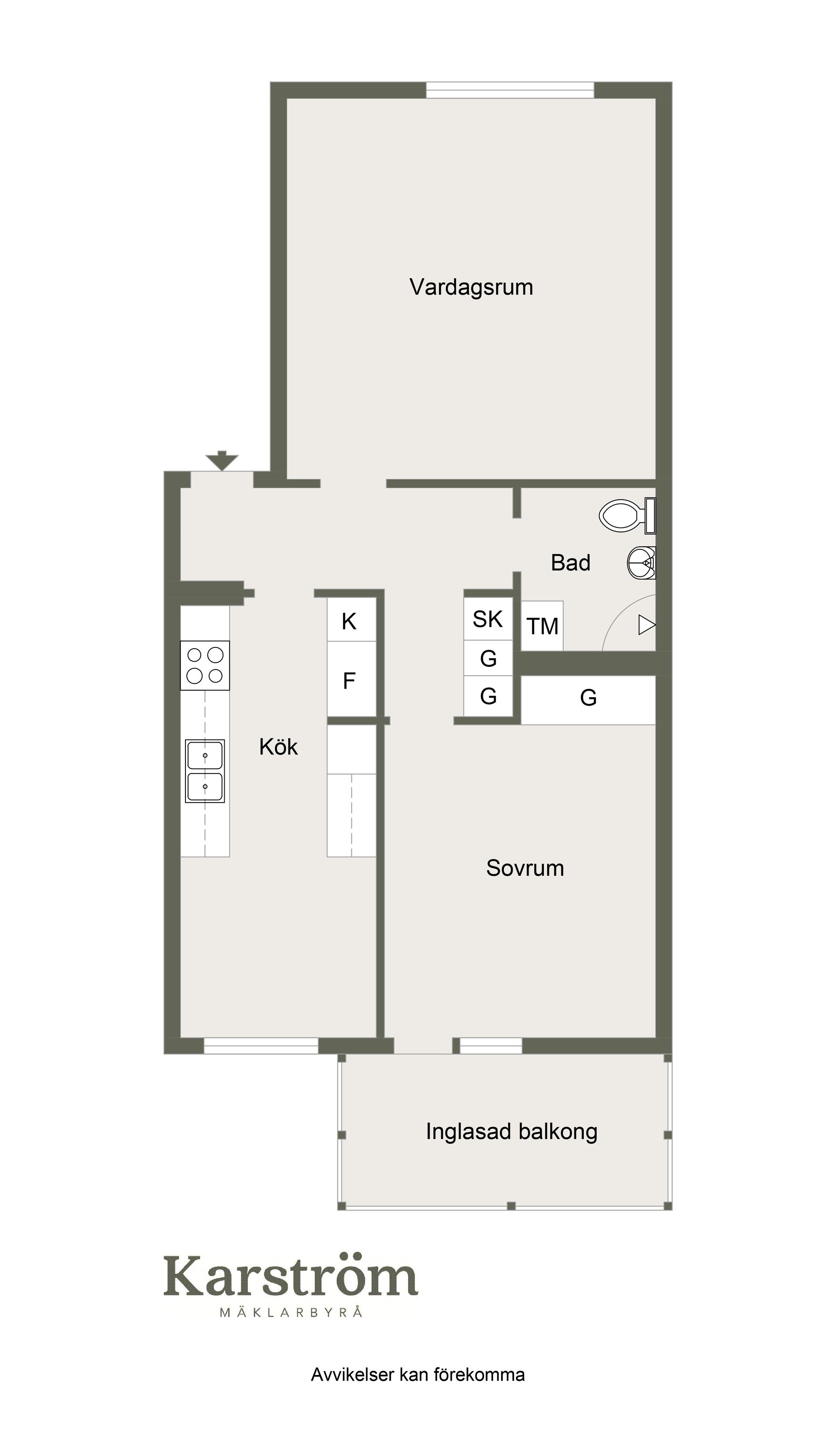 Bostadsrätt, Fridhemsgatan 102, Skönsmon, Sundsvall