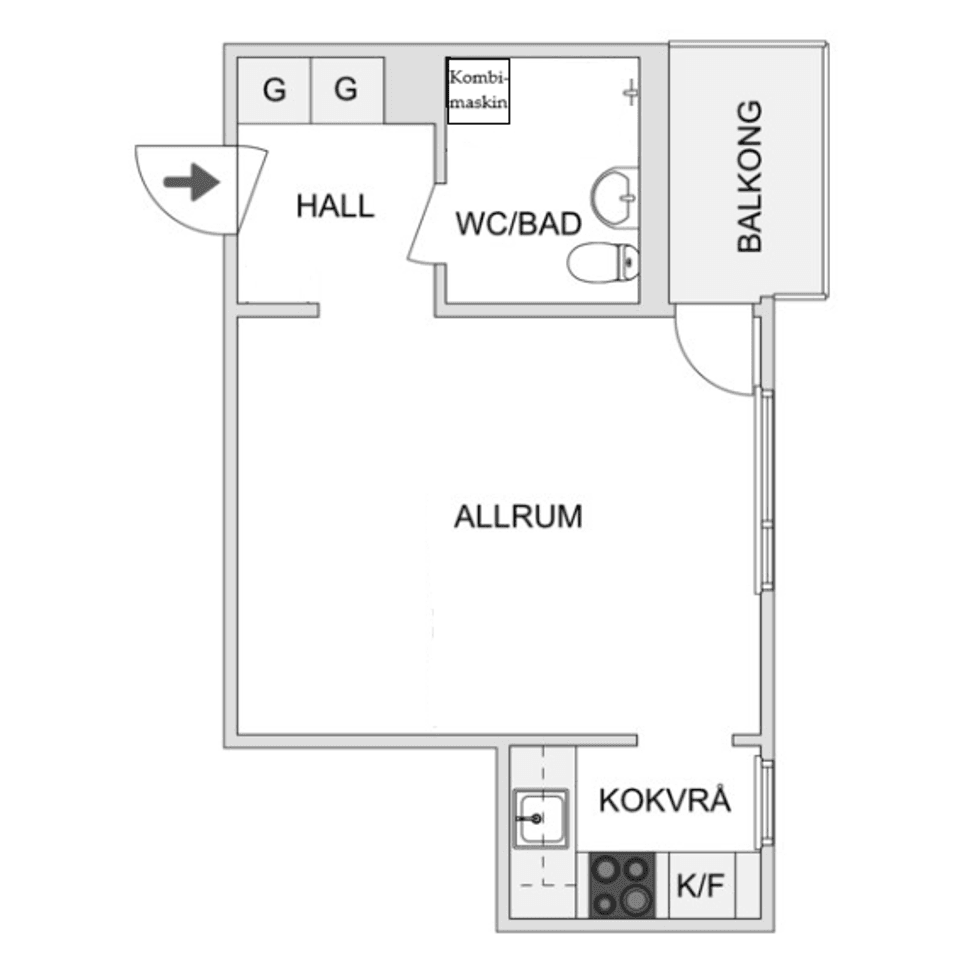 Bostadsrätt, Kopparvägen 25, Kallhäll, Järfälla