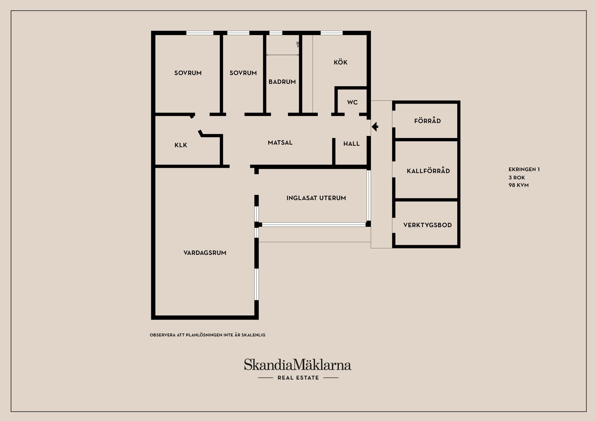 Radhus, Ekringen 1, Hjulsbro, Linköping