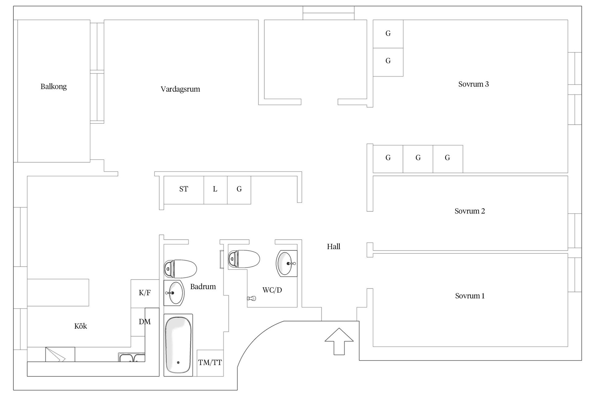 Bostadsrätt, Njupkärrsvägen 88, Bollmora, Tyresö
