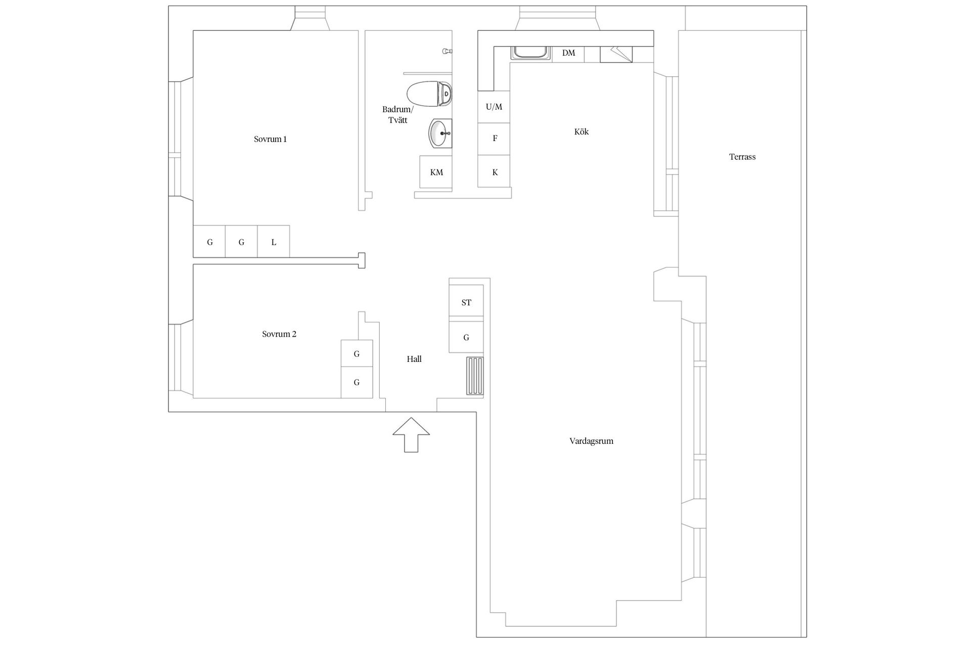 Bostadsrätt, Svängrumsgatan 71, Flatås, Göteborg