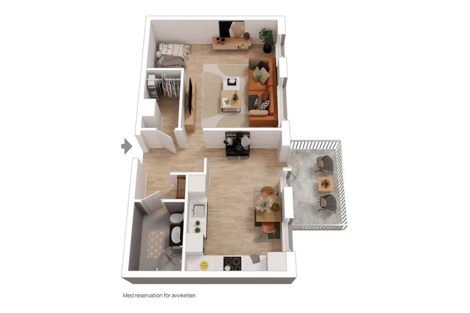 Bostadsrätt, Bodagatan 33, Boda, Borås