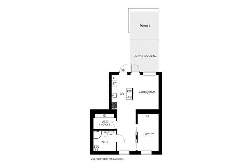 Bostadsrätt, Norra Vägen 22b, Centrum, Halmstad