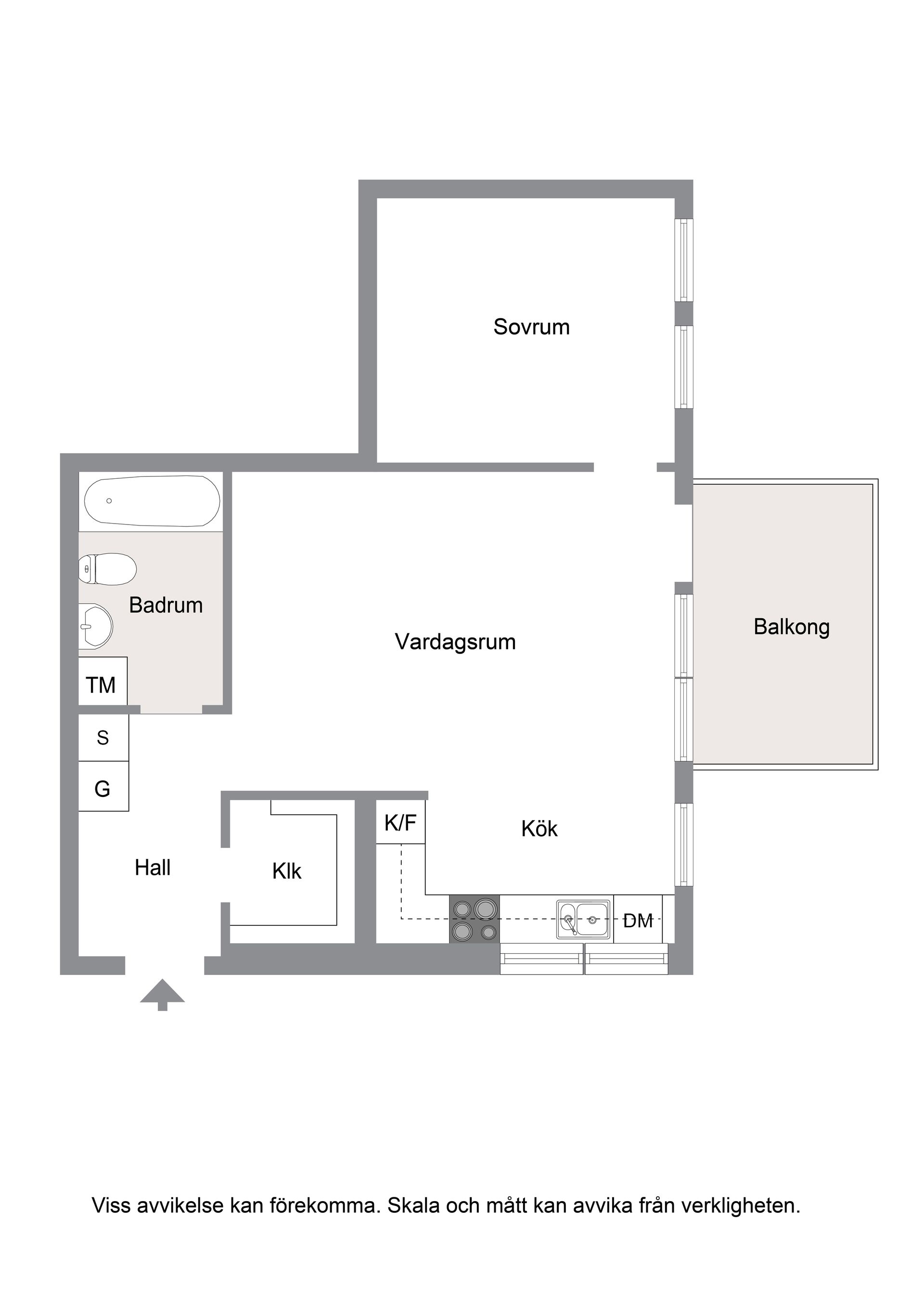 Bostadsrätt, Kirunagatan 19, Vån 2 (322/1202), Vällingby  Centrum, Stockholm