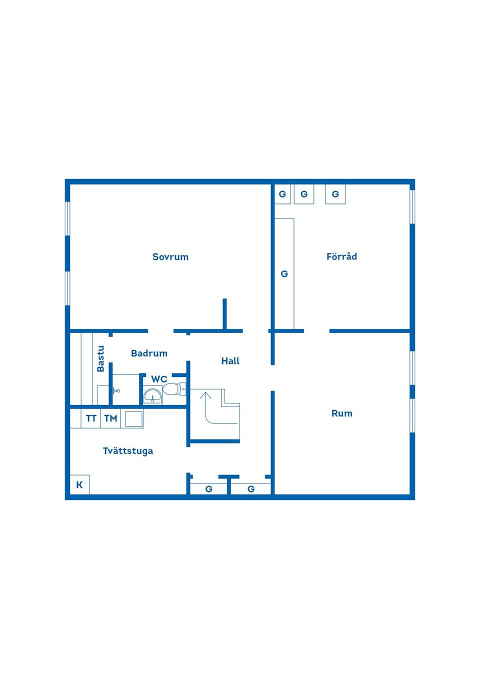 Villa, Tomtnäsvägen 11, Lexe, Gävle