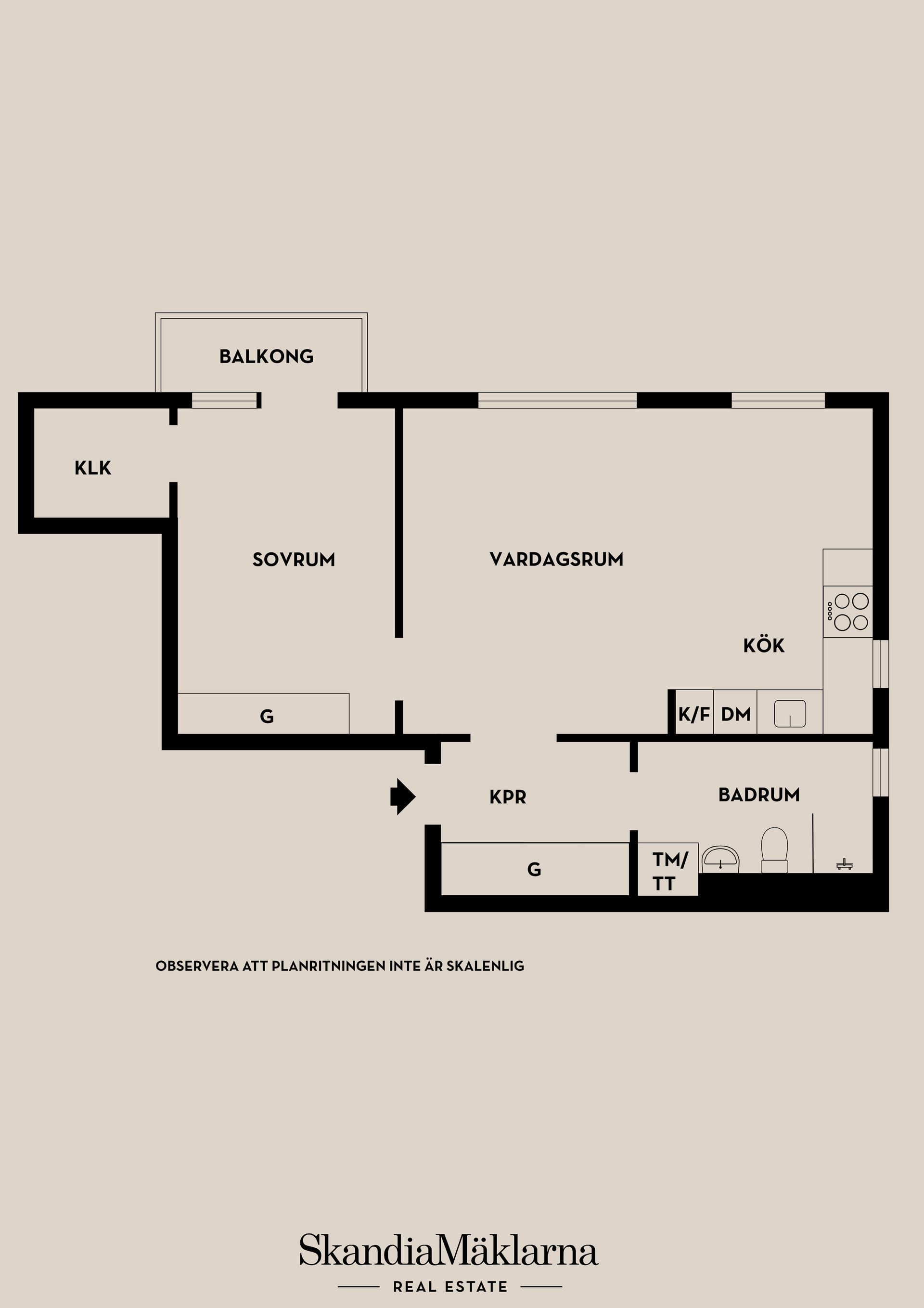 Bostadsrätt, Viktor Sjöströms väg 3, Råsunda/Filmstaden, Solna