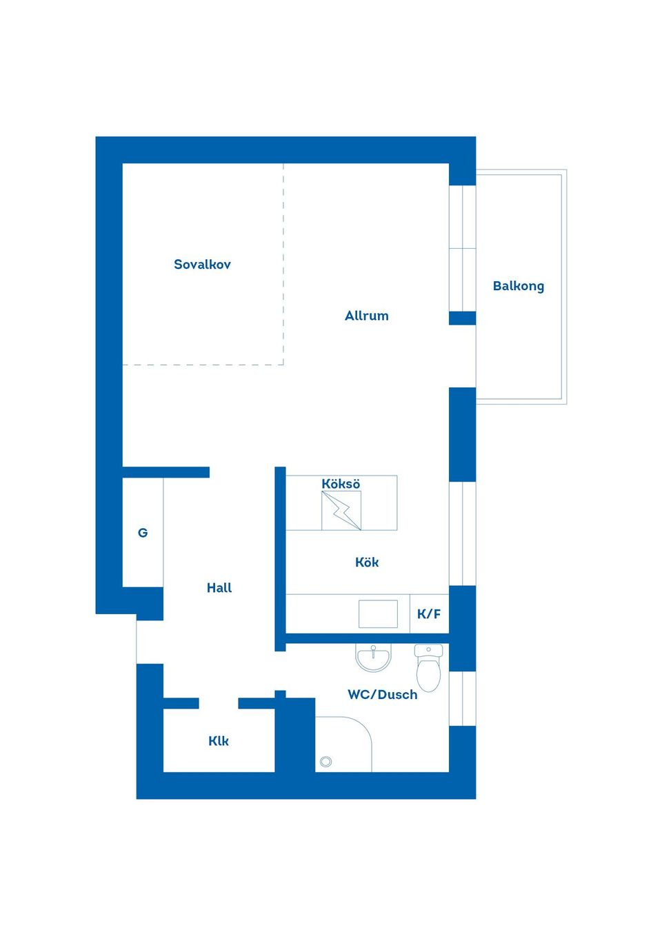 Bostadsrätt, Byggmästargatan 12, Gävle Centrum, Gävle