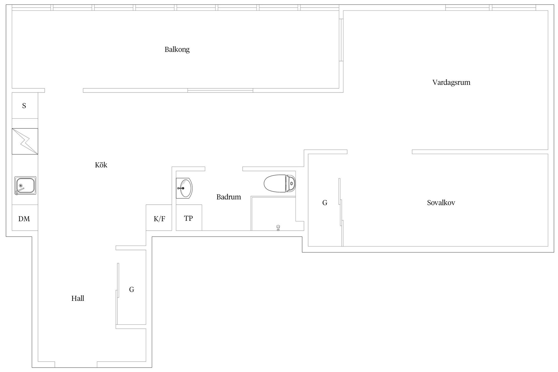 Bostadsrätt, Monsungatan 24, Eriksberg, Göteborg