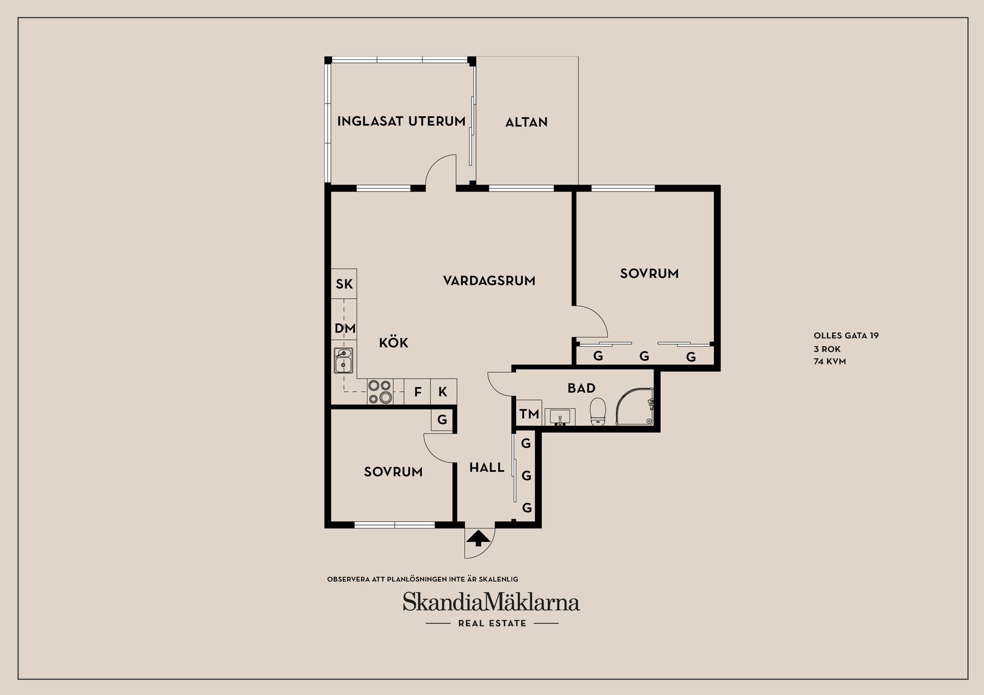 Bostadsrätt, Olles gata 19, Nordtag, Kungälv