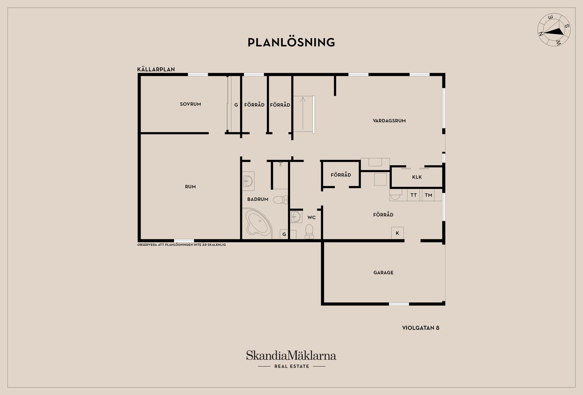 Villa, Violgatan 8, Motala