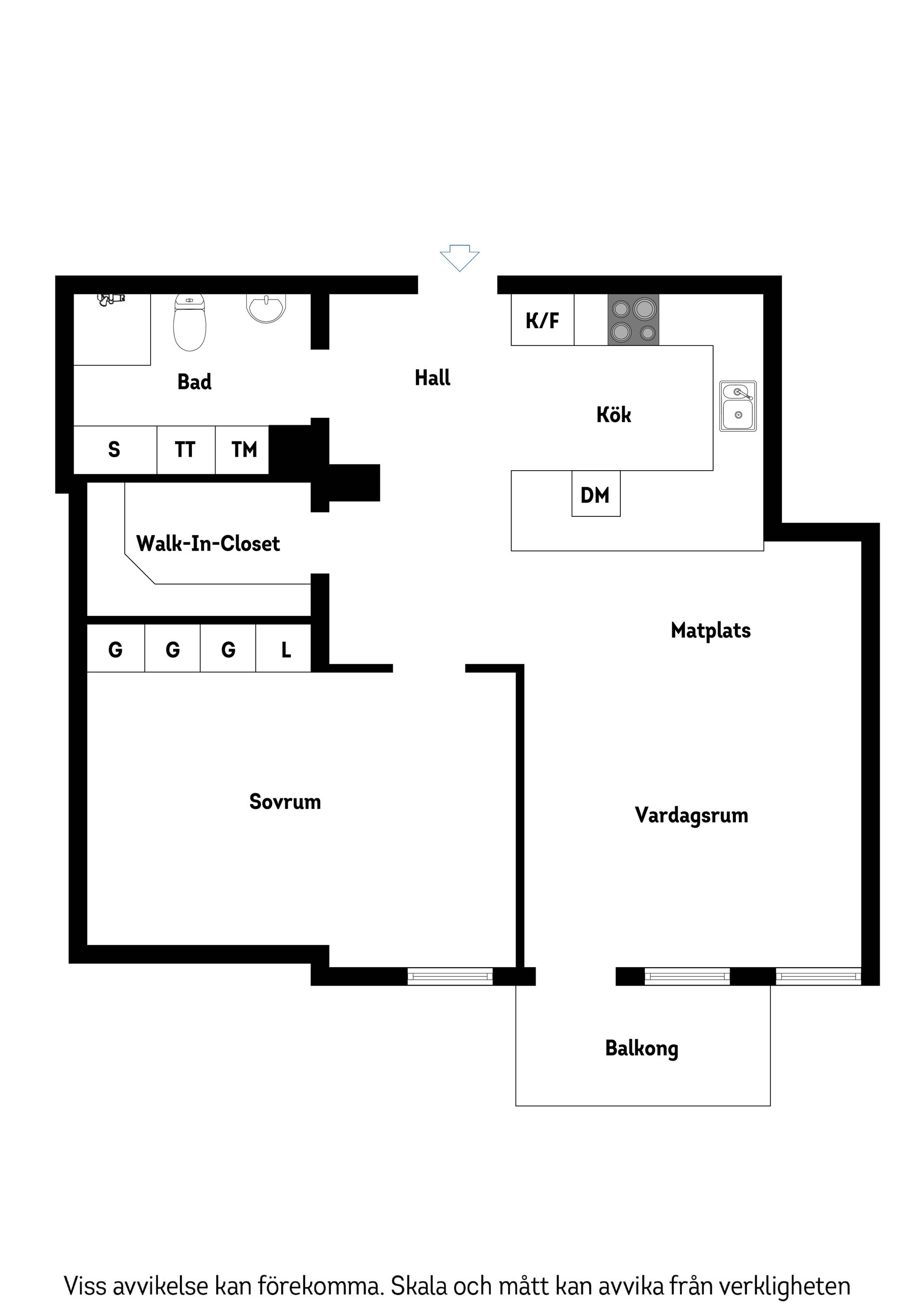 Bostadsrätt, Sehlstedtsgatan 3, 1 tr, Gärdet, Stockholm