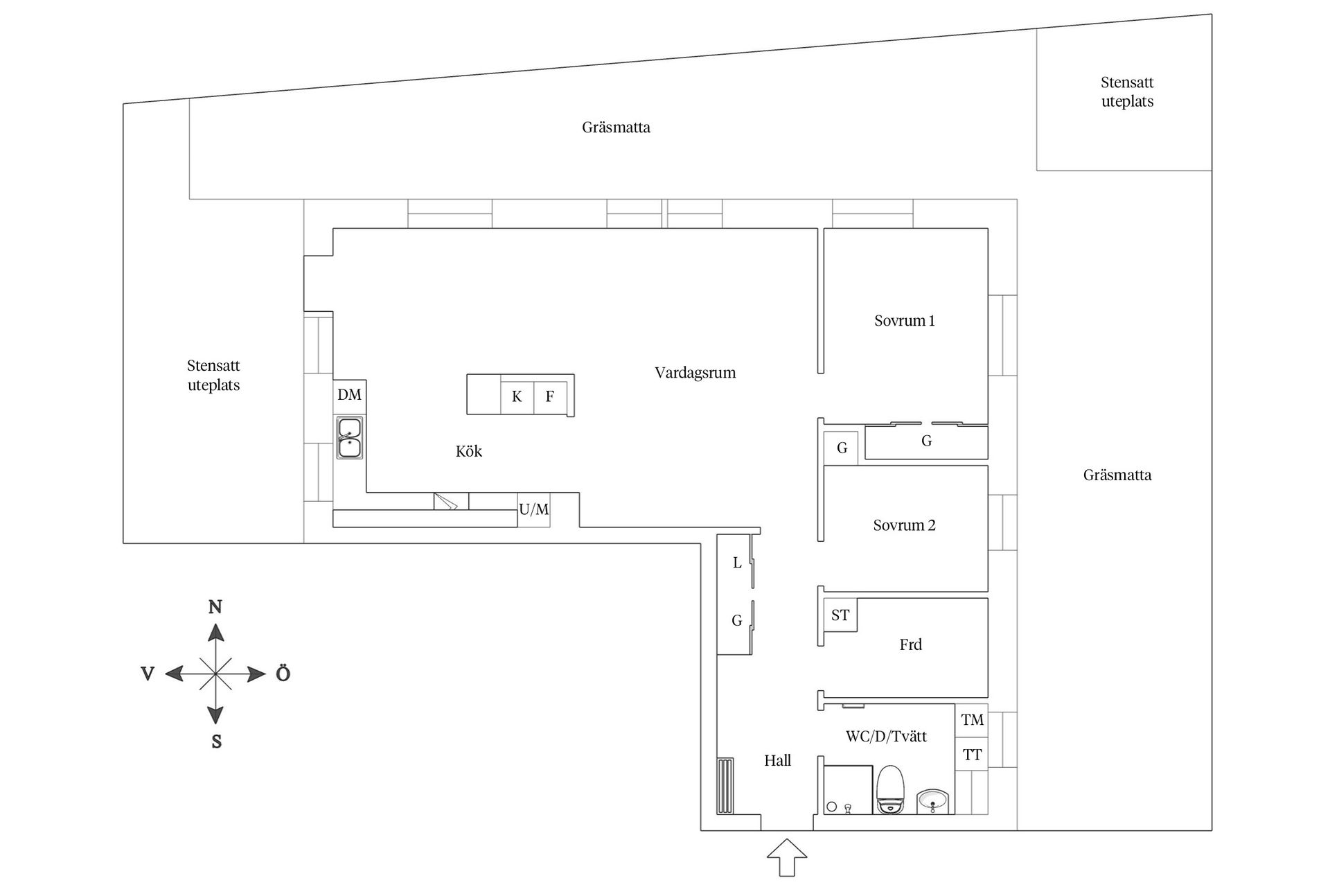 Bostadsrätt, Kantorsgatan 22, Pålsjö, Helsingborg