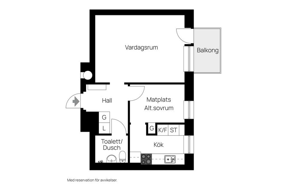 Bostadsrätt, Trinnöjegatan 27 B, Ranten, Falköping