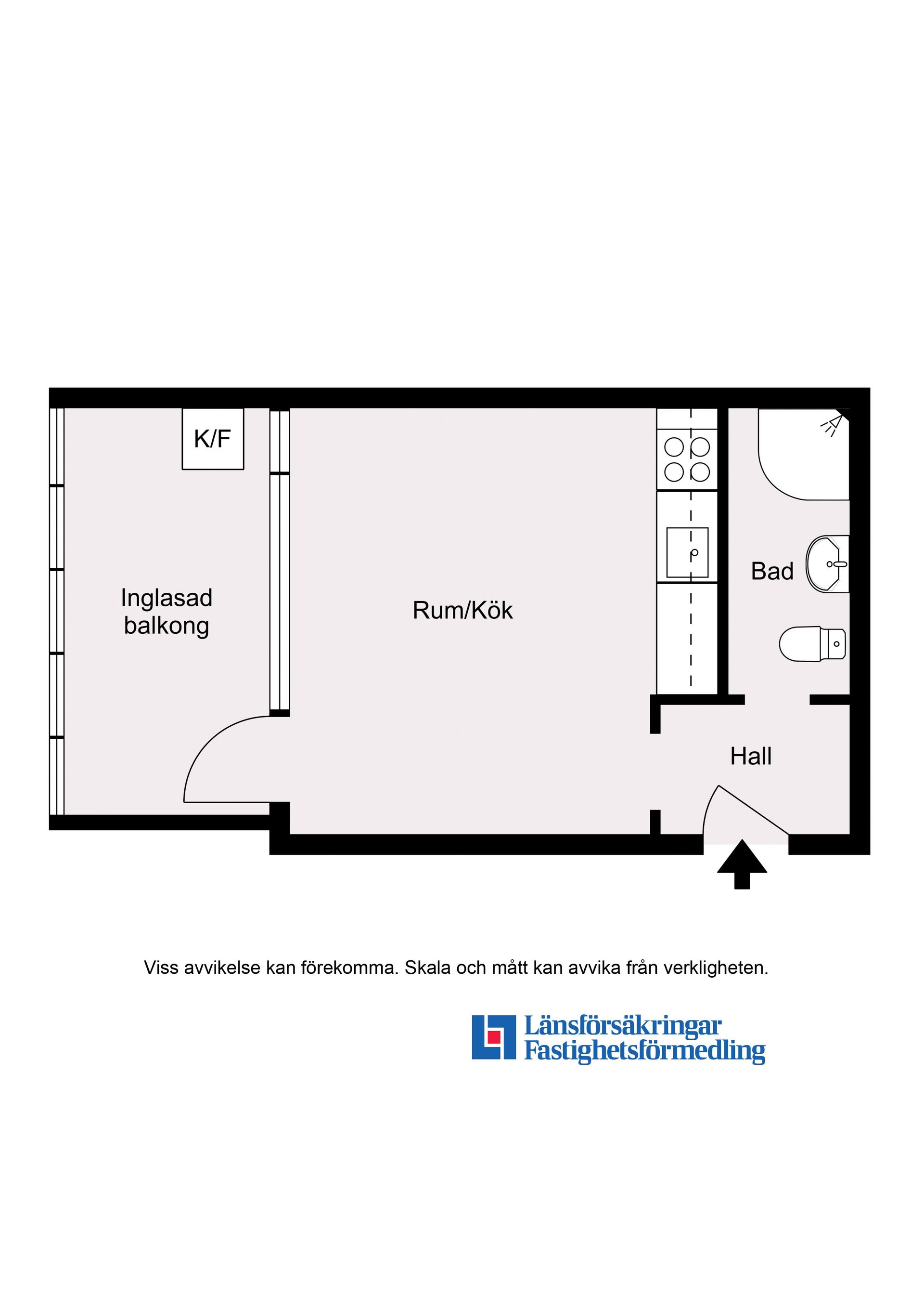 Bostadsrätt, Eriksfältsgatan 61B, Eriksfält, Malmö