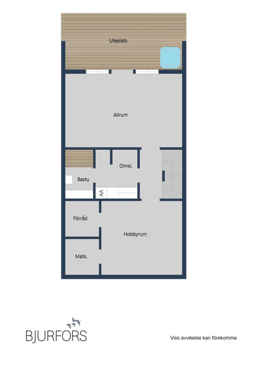 Villa, Radhus, Dalgatan 8A, Älvsbacka, Skellefteå