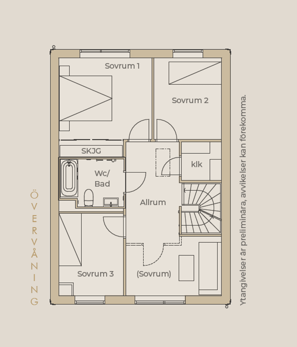 Bostadsrätt, Radhus, Glasblåseriets Väg 54, ETAPP 2, Steninge Slottsby, Sigtuna
