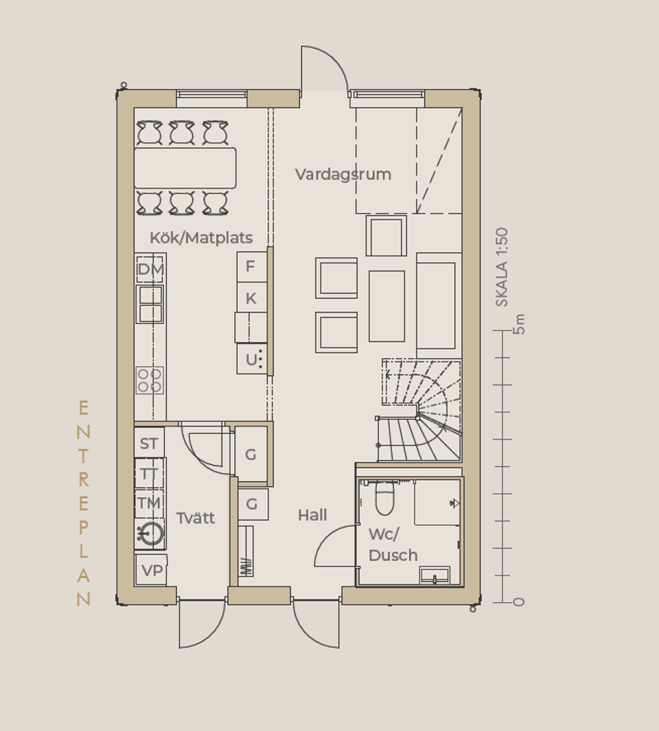 Bostadsrätt, Radhus, Glasblåseriets Väg 54, ETAPP 2, Steninge Slottsby, Sigtuna