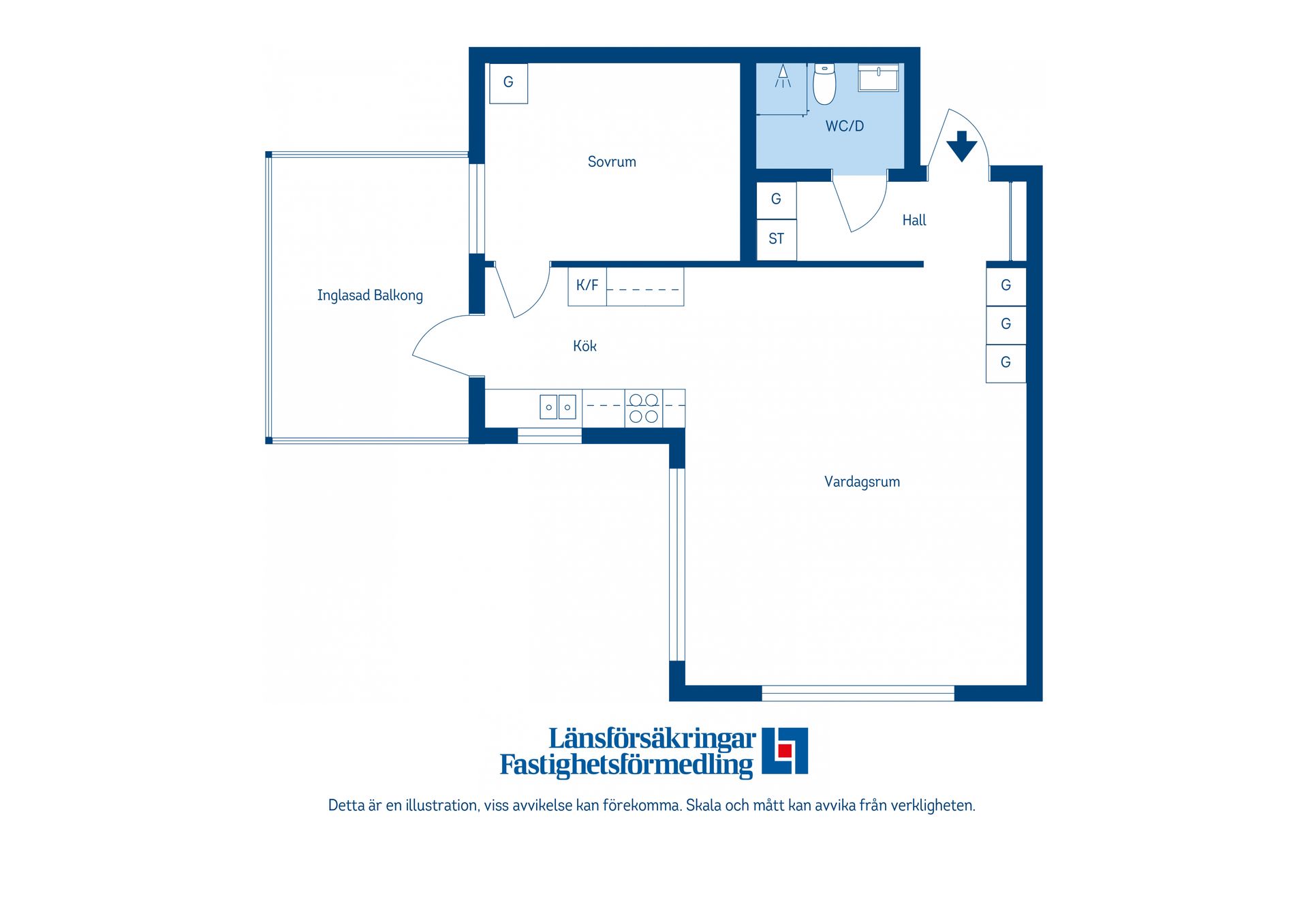 Bostadsrätt, Slädgatan 5A, Sörböle, Skellefteå
