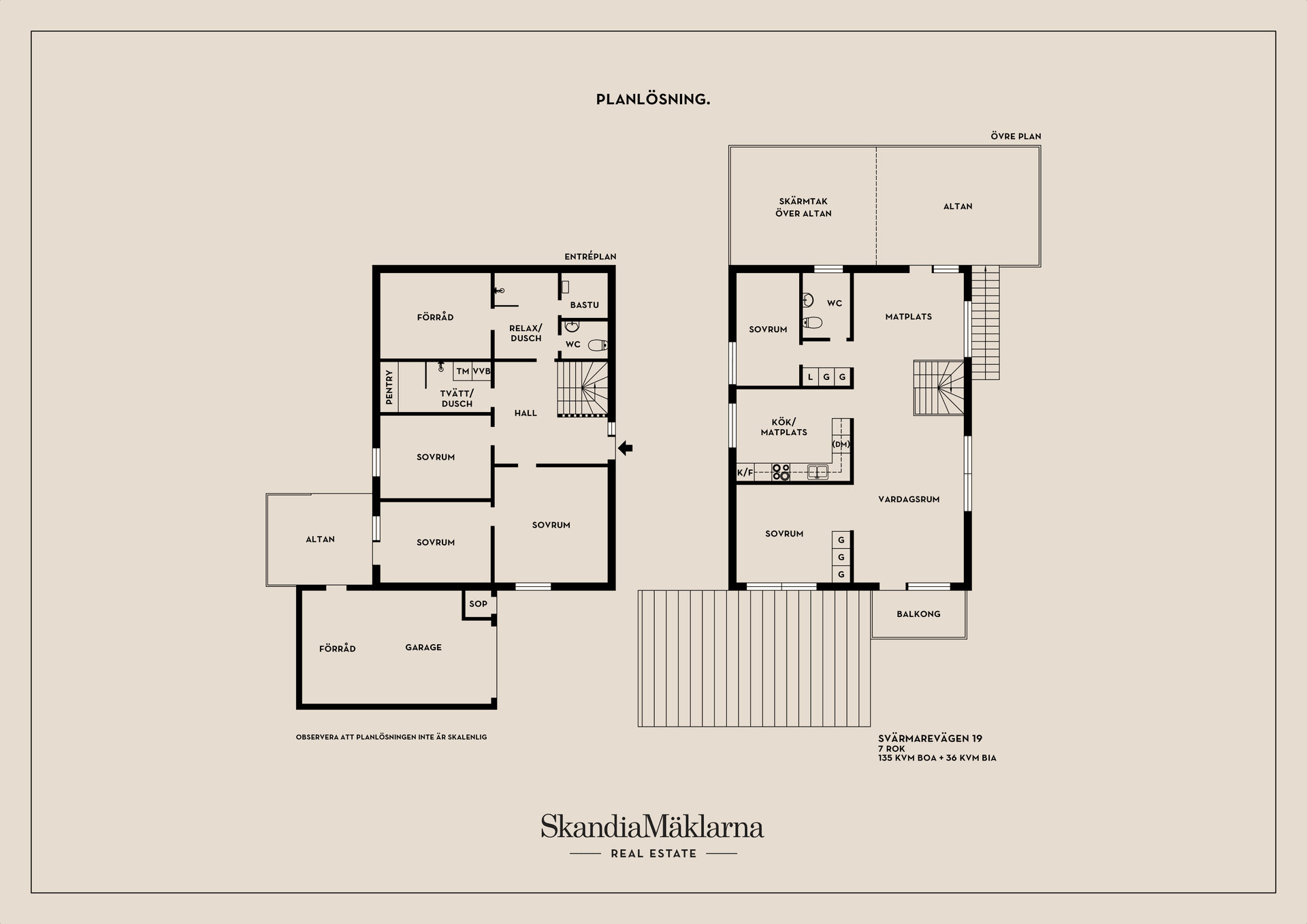 Villa, Svärmarevägen 19, Fresta, Upplands Väsby