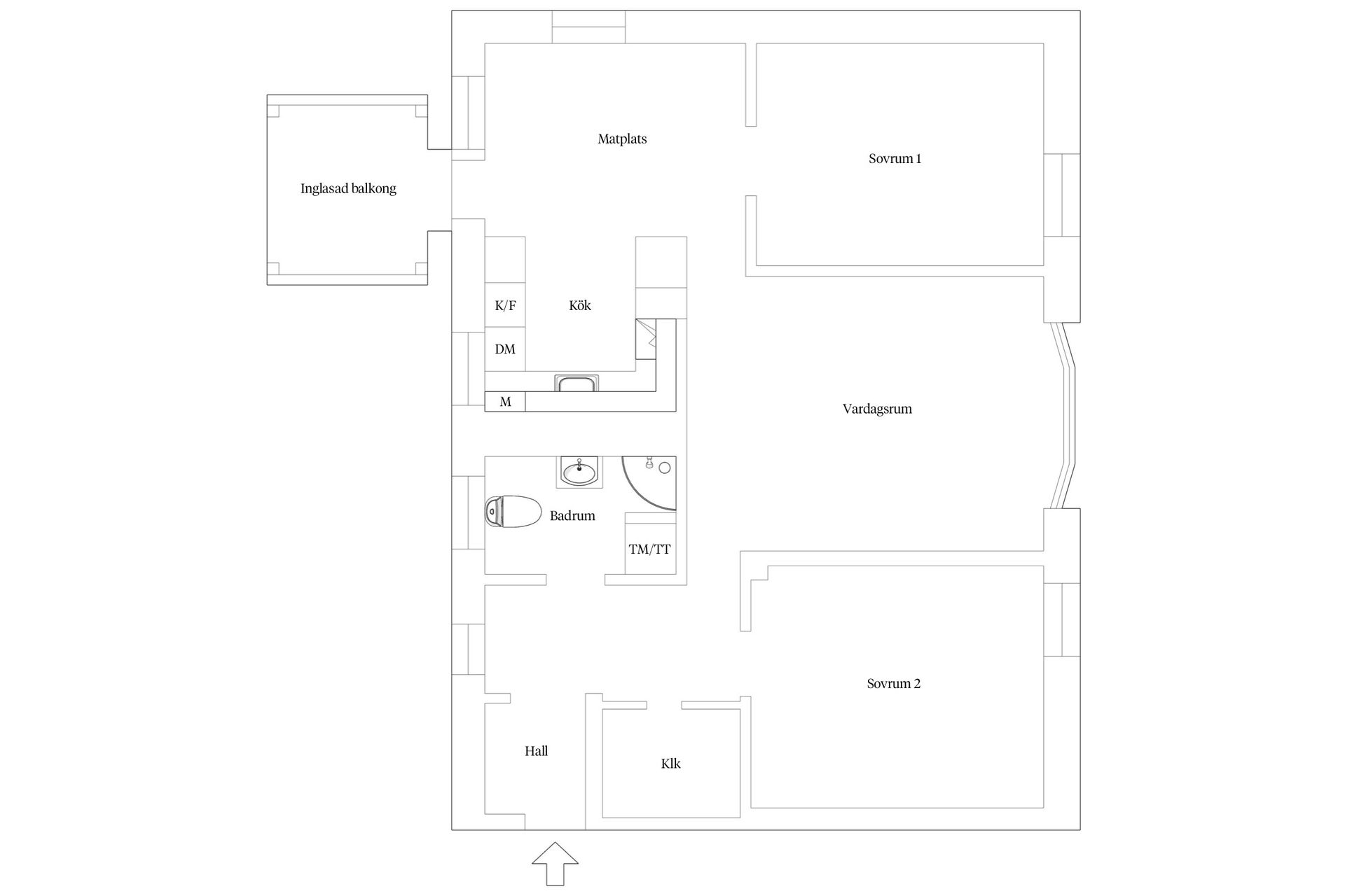 Bostadsrätt, Maria bangata 17 vån 7, Södermalm Högalid, Stockholm