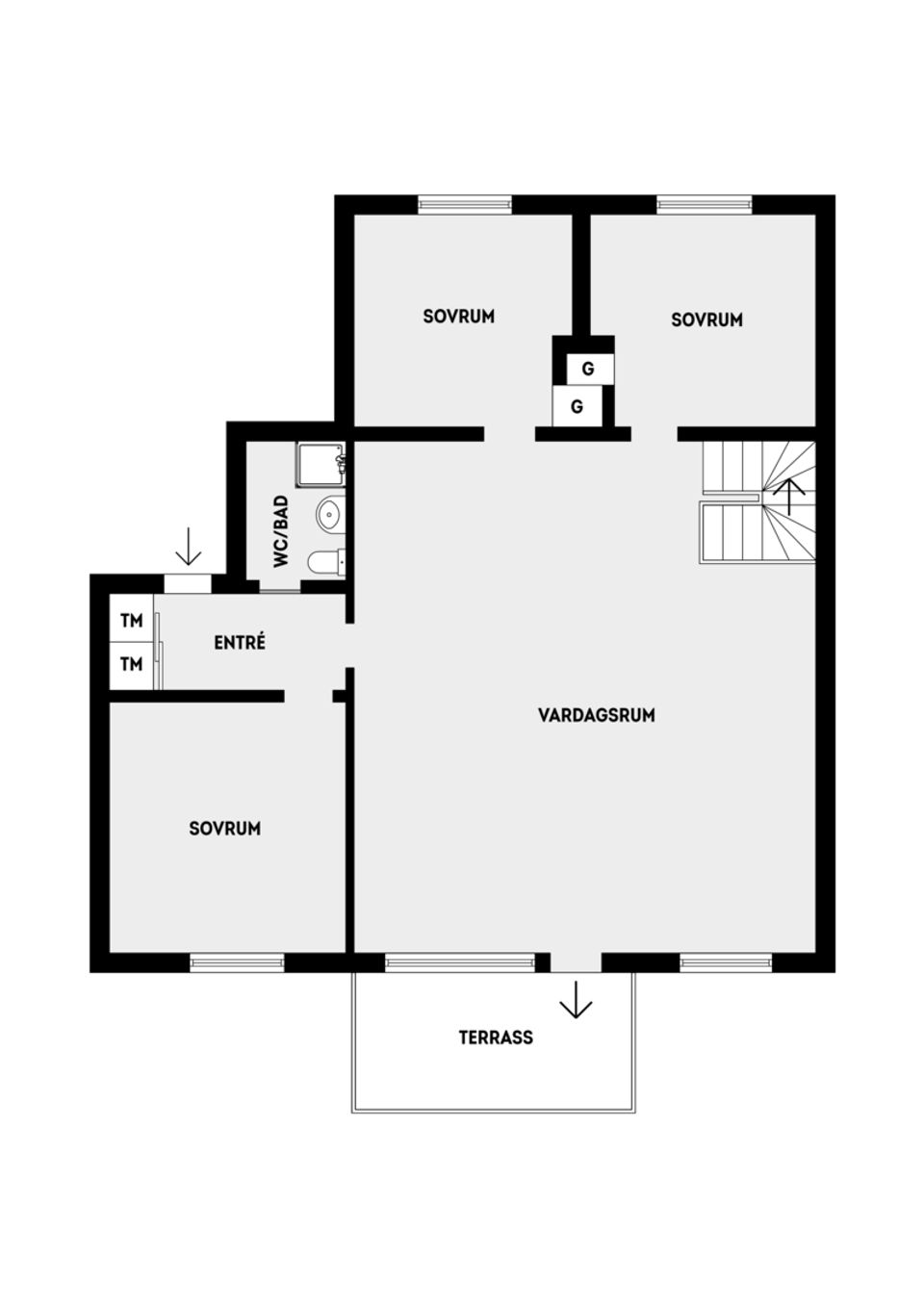 Bostadsrätt, Eskadervägen 38, 8tr, Näsbypark, Täby