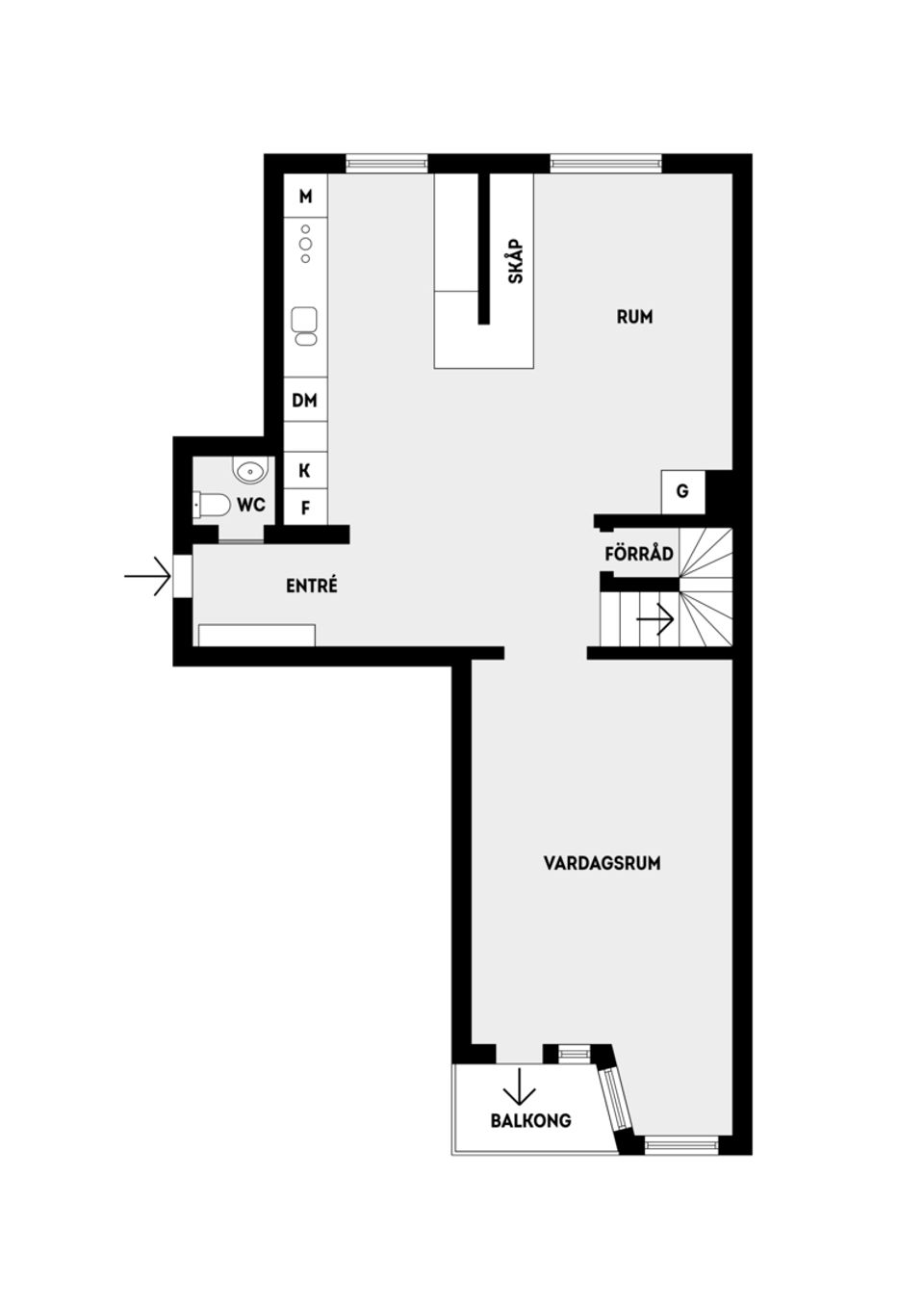 Bostadsrätt, Eskadervägen 38, 8tr, Näsbypark, Täby