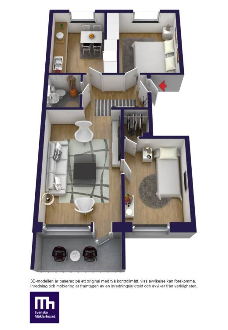 Bostadsrätt, Månadsvägen 60, Jakobsberg, Järfälla