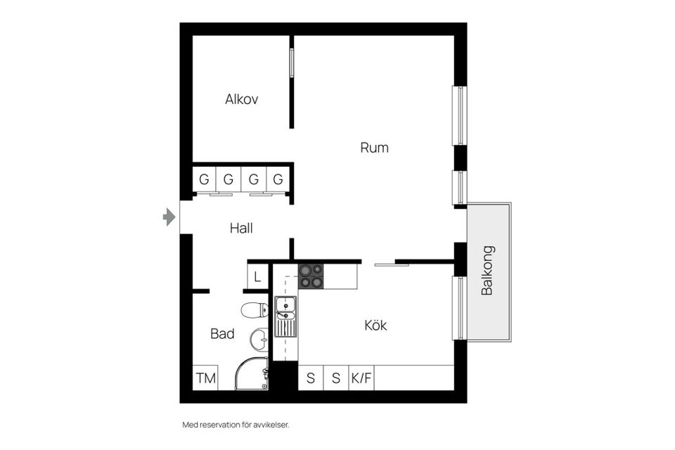 Bostadsrätt, Svetsarvägen 7, Kallhäll, Järfälla