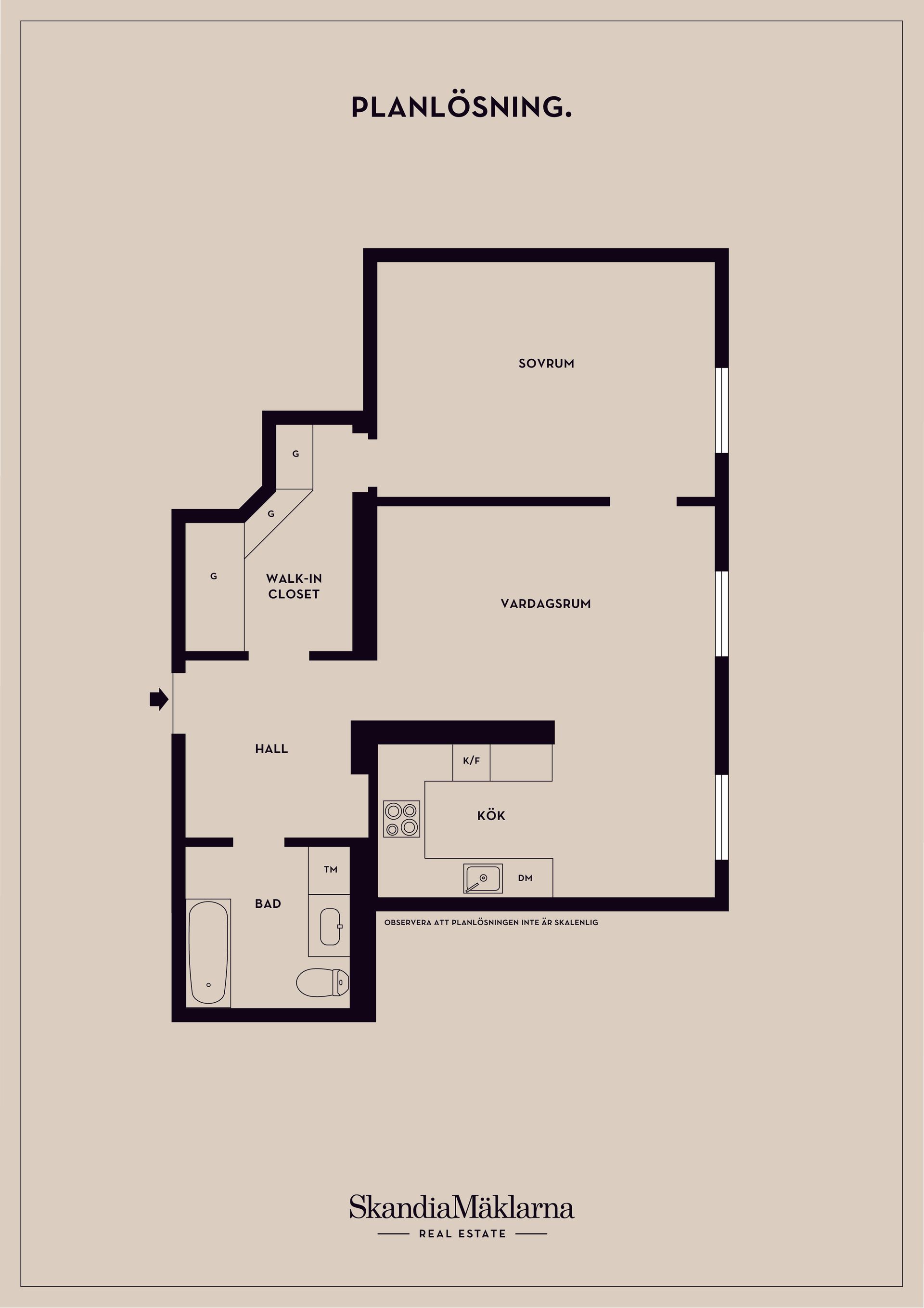 Bostadsrätt, Sankt Eriksgatan 65, 5tr, Vasastan- Birkastan, Stockholm