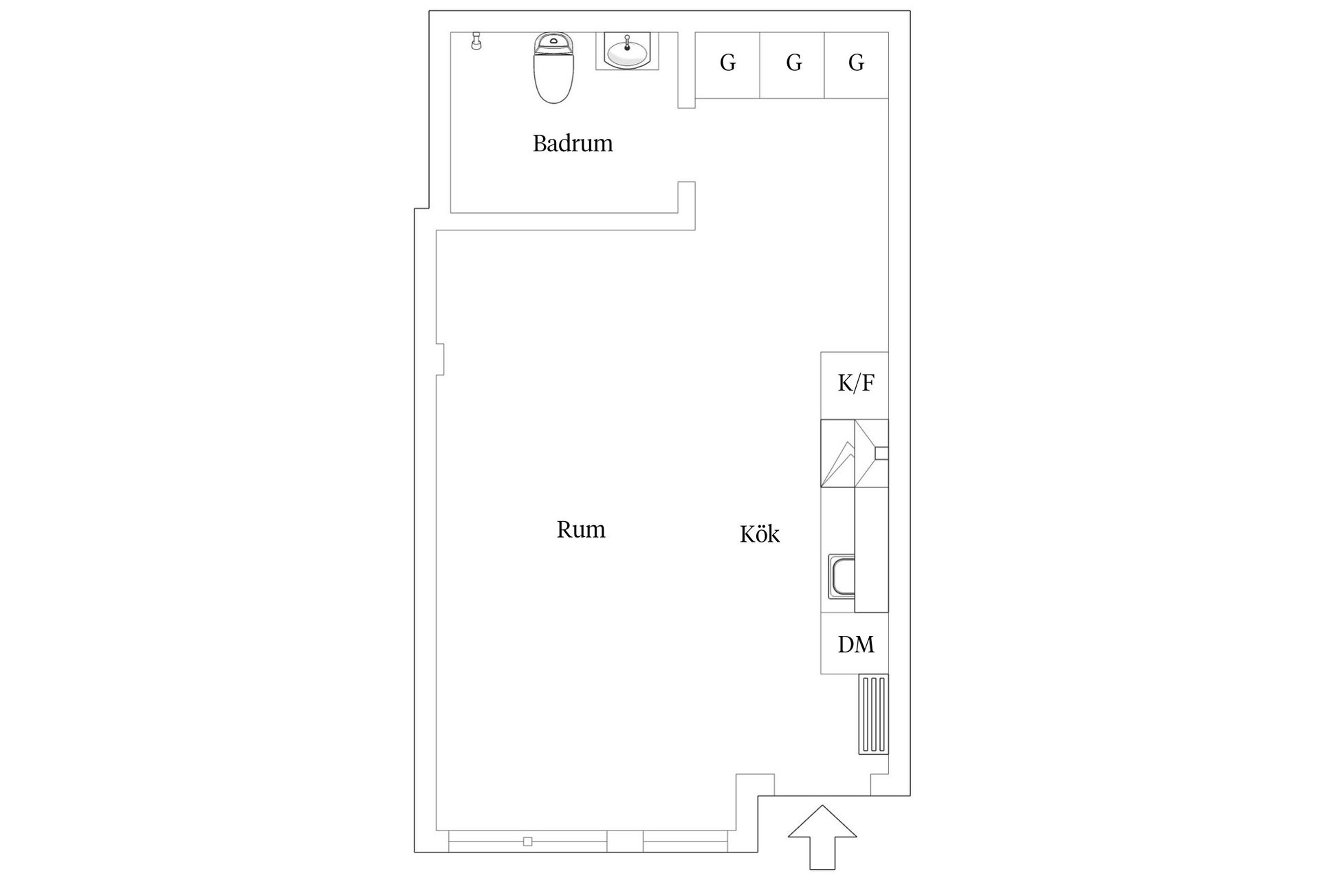 Bostadsrätt, Masthuggsterrassen 14 E, Masthugget, Göteborg