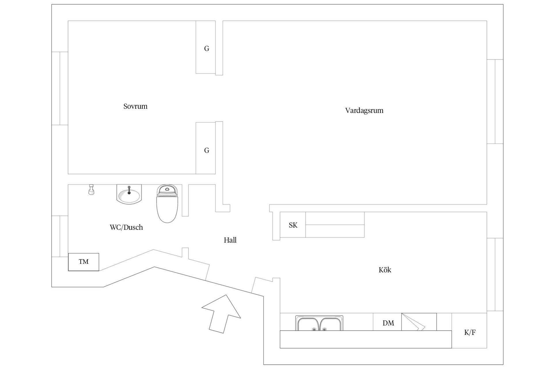 Bostadsrätt, Tallbacksvägen 5, Bromma - Johannesfred, Stockholm