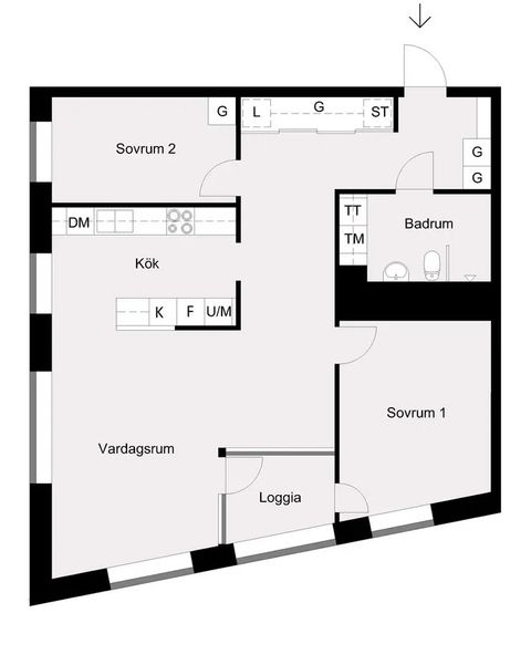 Bostadsrätt, Borgarfjordsgatan 21B, Kista, Stockholm