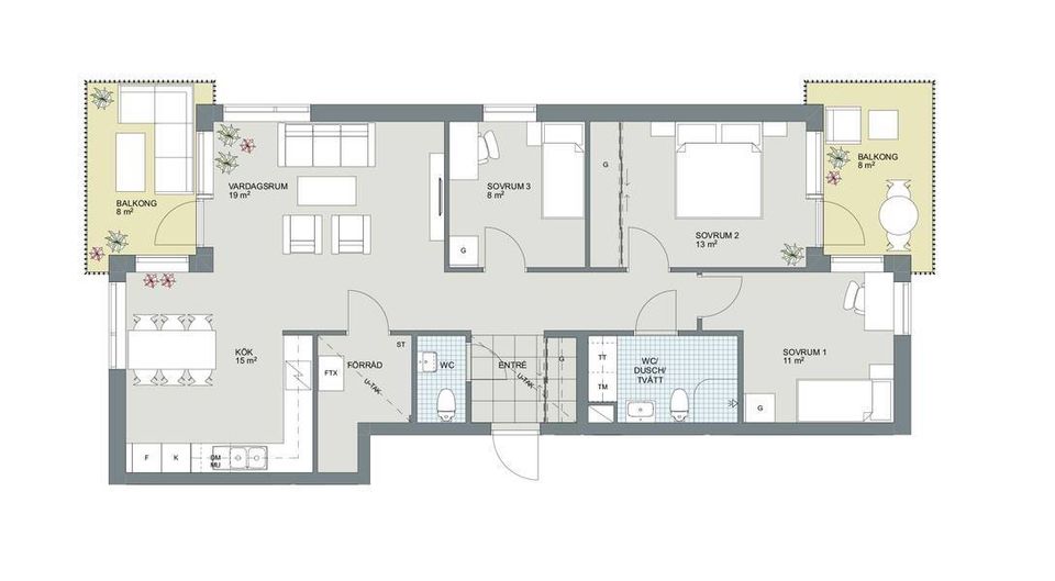Bostadsrätt, Almarevägen 10B, Stäket, Järfälla