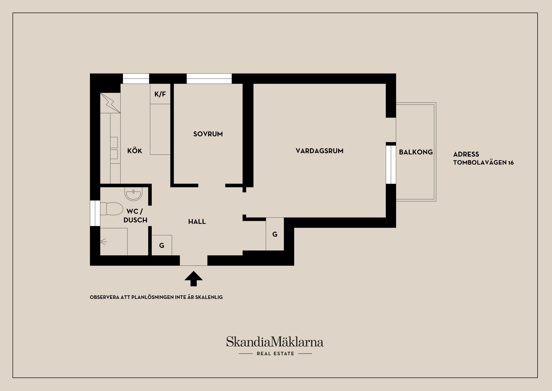 Bostadsrätt, Tombolavägen 16, Telefonplan - Västberga, Stockholm