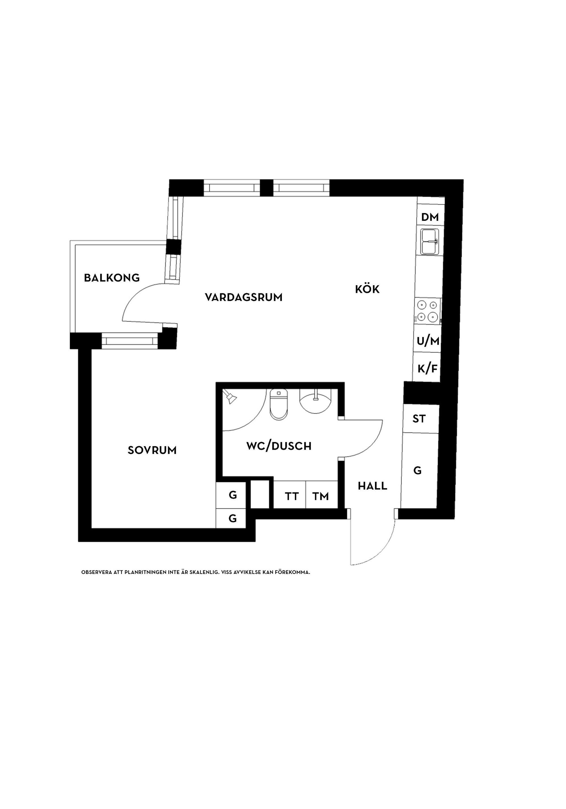 Bostadsrätt, Brunnsgatan 30, Centralt Väster, Nyköping
