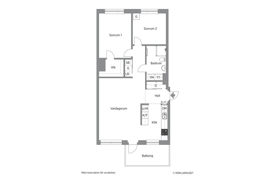 Bostadsrätt, Tappvägen 31F, 3 Tr, Annedal, Stockholm