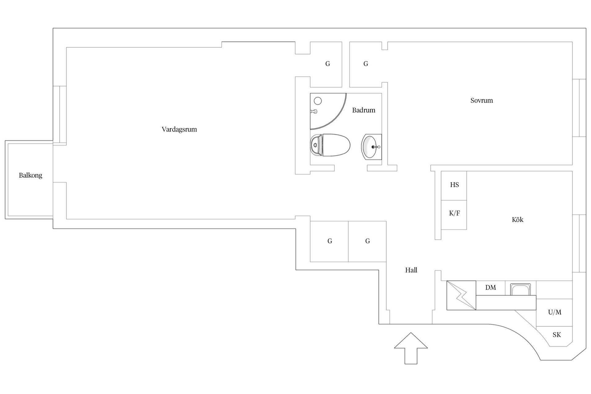Bostadsrätt, Hisingsgatan 2B, Centrala Hisingen, Göteborg