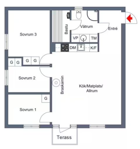 Bostadsrätt, Funäsdalsporten 7, Funäsdalsberget, Härjedalen