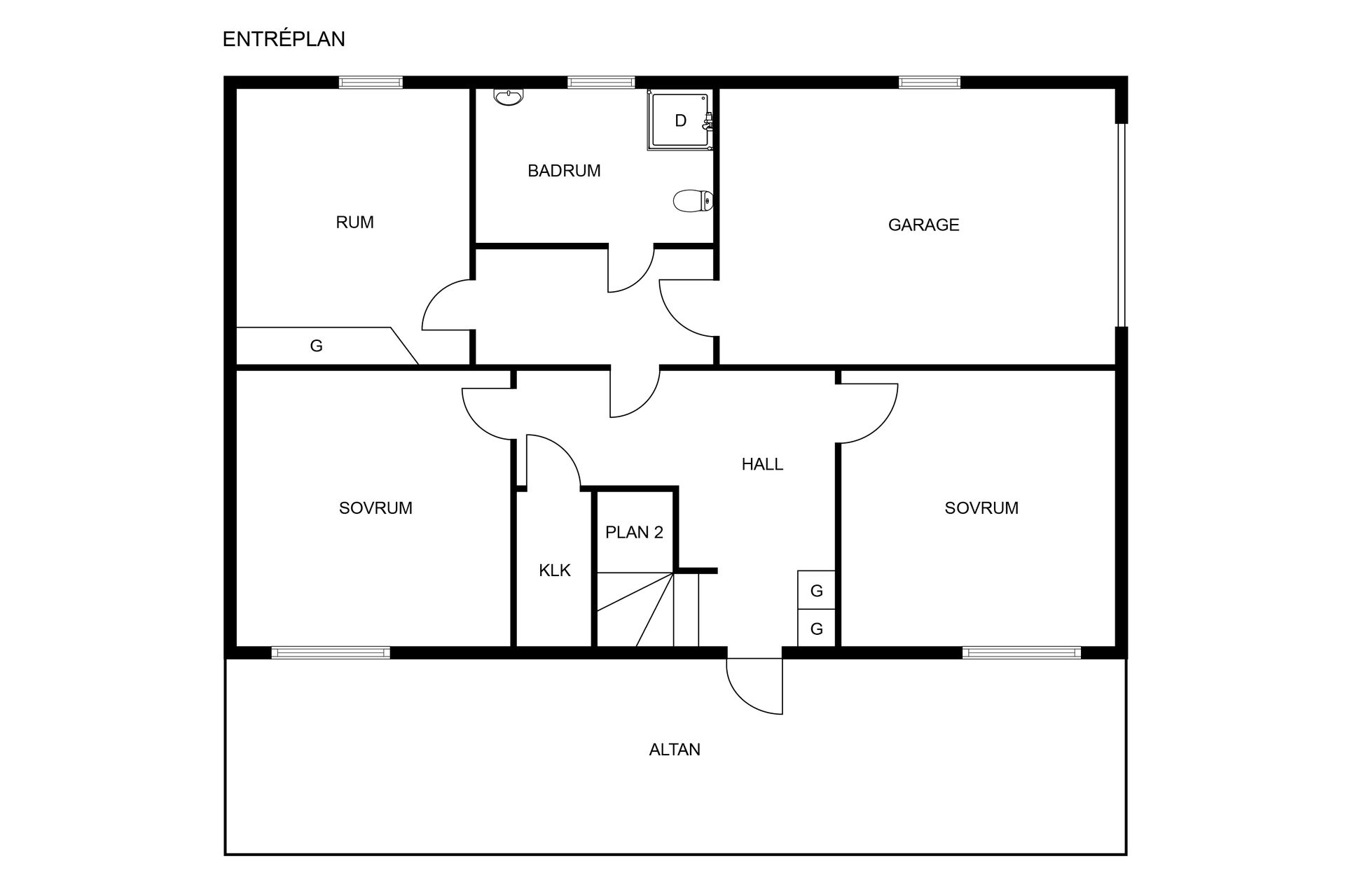 Villa, Högstorpsvägen 15B, Lilla Edet Centrum, Lilla Edet