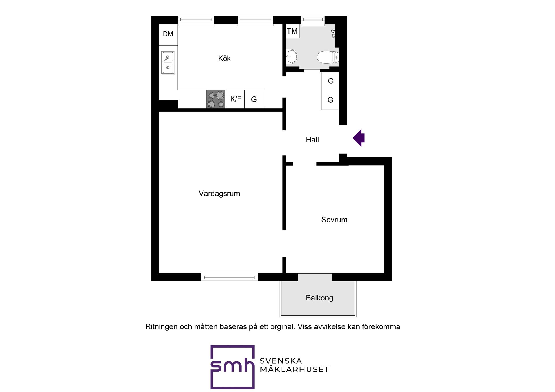 Bostadsrätt, Bergslagsvägen 15, Bromma / Brommaplan, Stockholm