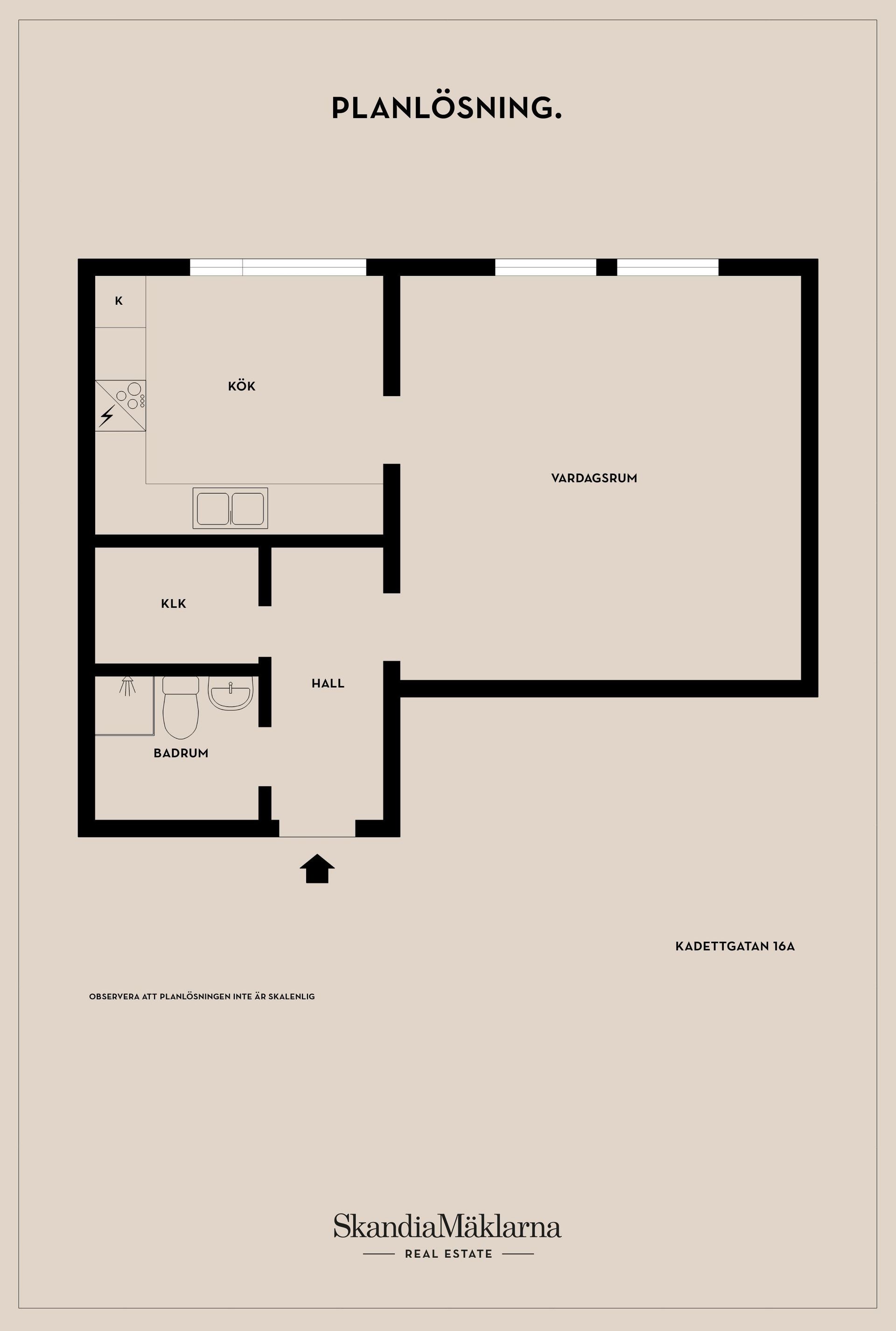 Bostadsrätt, Kadettgatan 16A, Västra Berga, Helsingborg