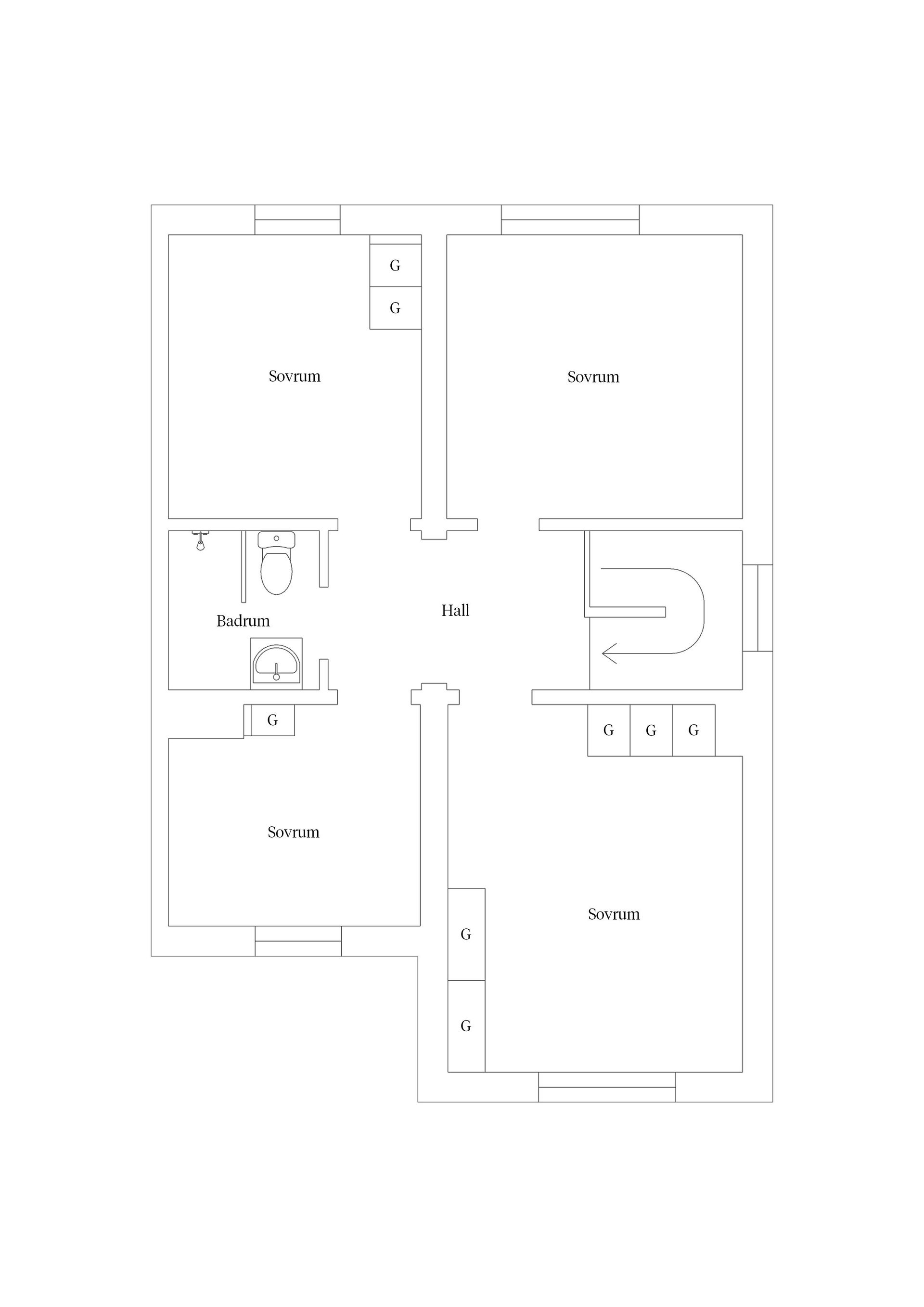 Bostadsrätt, Radhus, Russvägen 21D, Lillhällom, Sundsvall