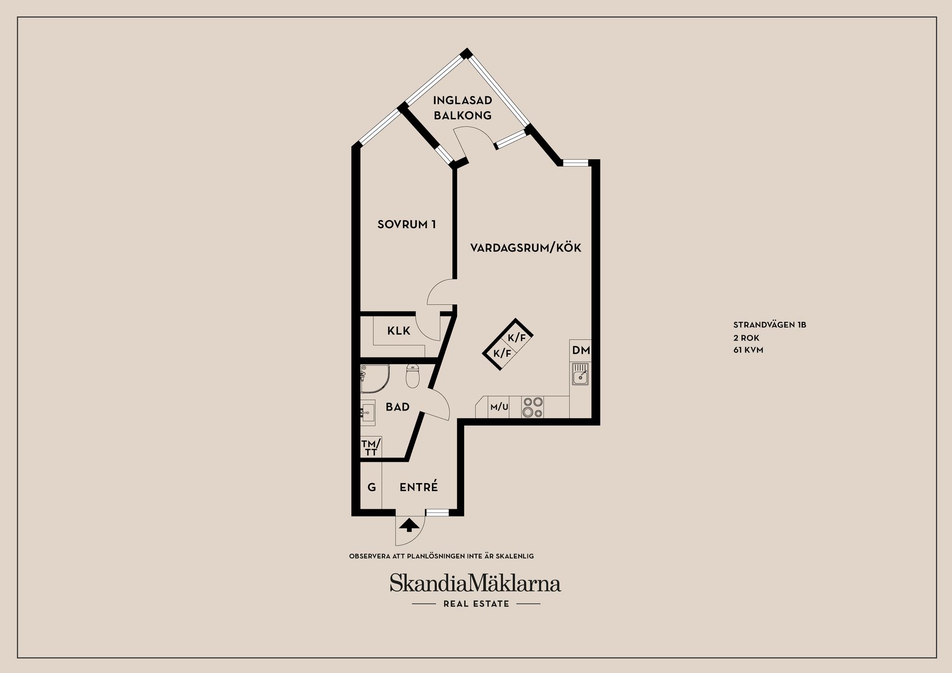 Bostadsrätt, Strandvägen 1B, Karlstad